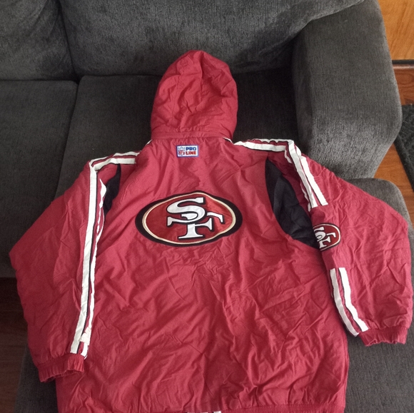 Vintage San Francisco 49ers Starter Proline Jacket Size XL - Picture 11 of 11